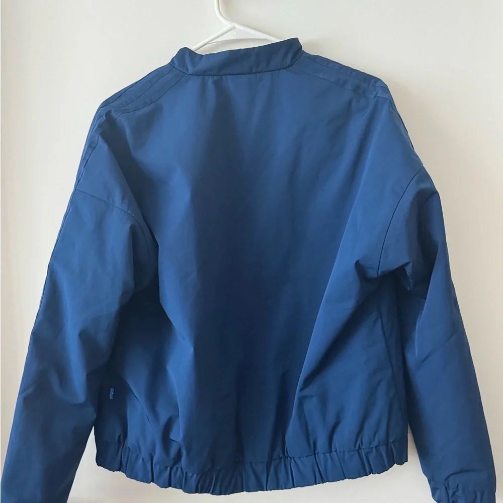 Adidas Navy Blue Jacket with Logo - Picture 6 of 6